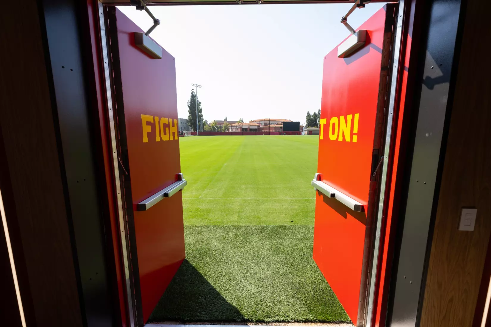 USC has completed the construction of Rawlinson Stadium prior to the 2025-26 athletic year.