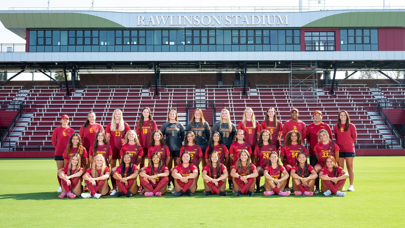 2025 USC Trojans Women's Soccer Team Photo