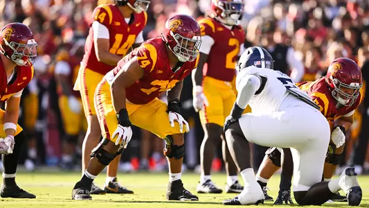 Justin Tauanuu | USC Trojans Football vs. Georgia Southern Eagles