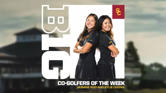 Jasmine Koo and Kylie Chong earned Big Ten Co-Golfer of the Week accolades