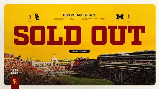USC Football Game Versus Michigan Officially Sold Out
