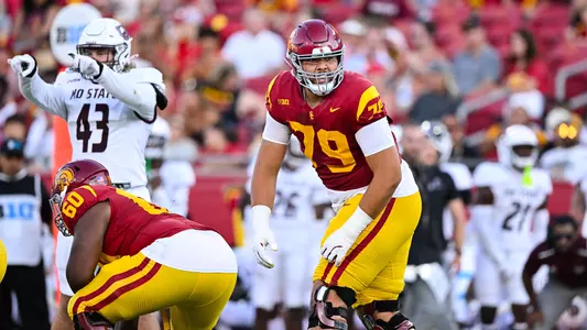 Elijah Vaikona | USC Trojans Football vs. Missouri State Bears