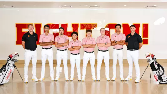 2025-26 USC Men's Golf Team Photo