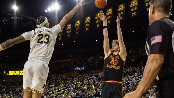 Jaden Brownell shooting against Michigan