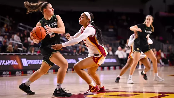 Kennedy Smith playing defense