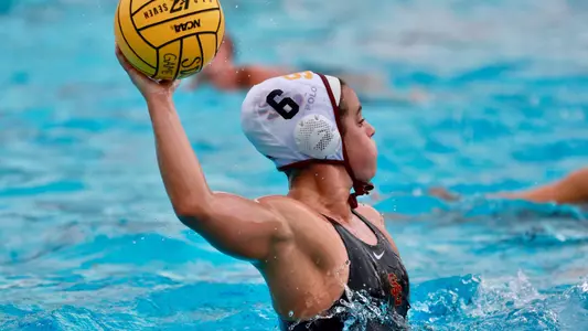 Maggie Johnson shooting the ball