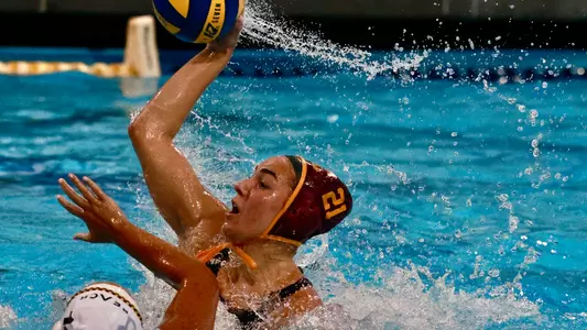 Natalia Blazevic taking a shot from center