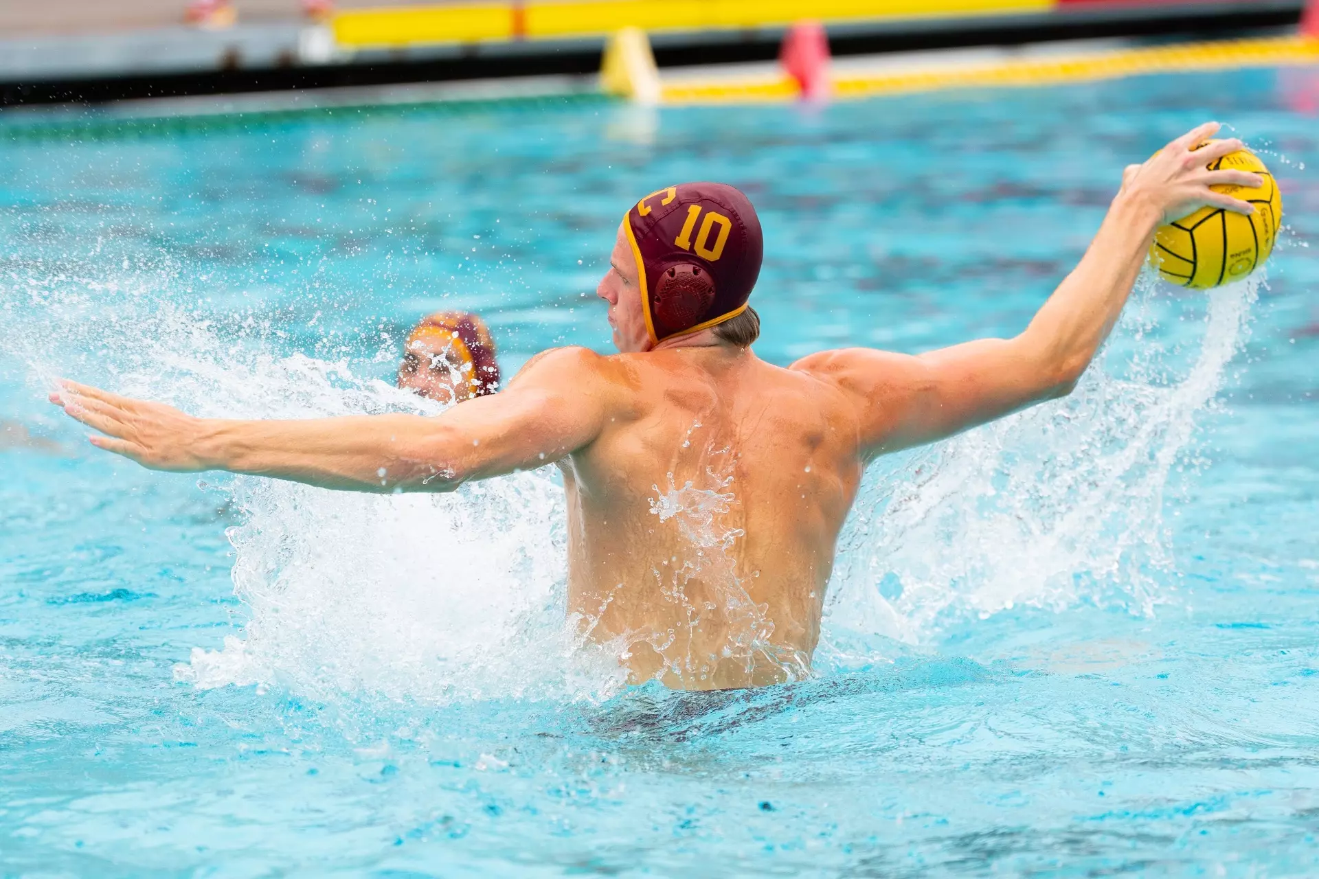Luke Nelson shooting the ball
