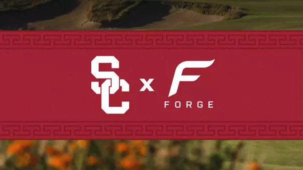 USC WGOLF Forge partnership graphic