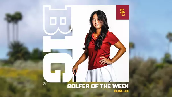 Elise Lee Big Ten Women's Golfer of the Week
