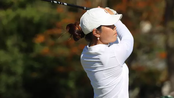 Jasmine Koo tees off at the East Lake Cup