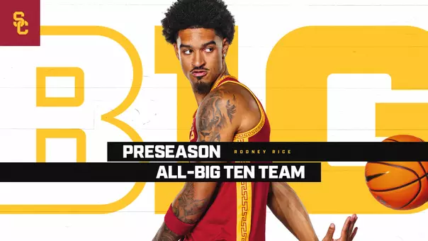 Rodney Rice Preseason All-Big Ten graphic