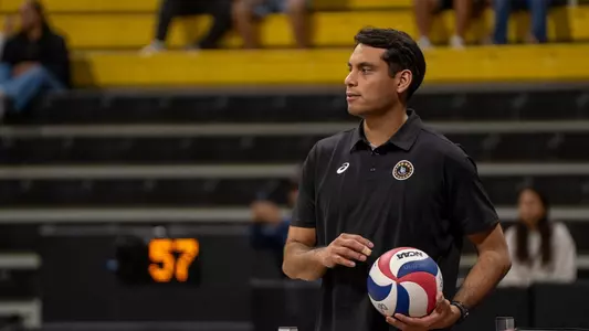 USC women's volleyball interim assistant coach Amir Lugo-Rodriguez
