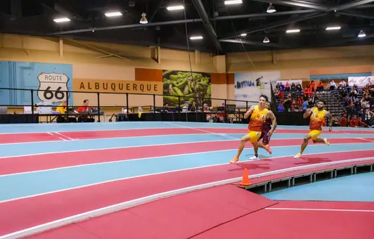 Jack Stadlman 400m Indoor Freshman Record