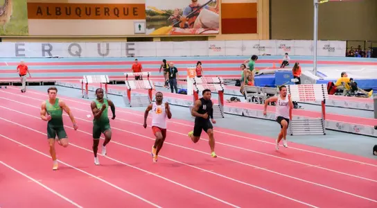 Cordial Vann breaks 60m indoor freshman record