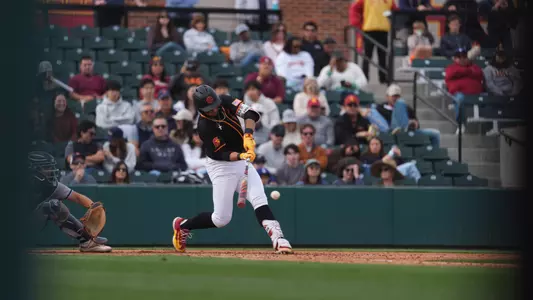 Adrian Lopez Batting against Pepperdine Waves