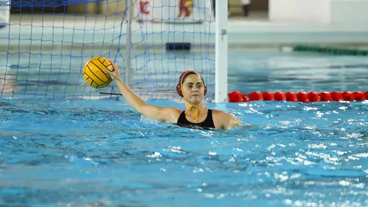 Anna Reed in the goal