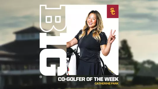Catherine Park Big Ten Co-Golfer of the Week