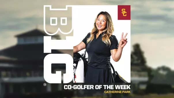 Catherine Park Big Ten Co-Golfer of the Week