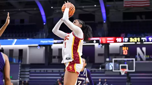 Kennedy Smith shooting the ball