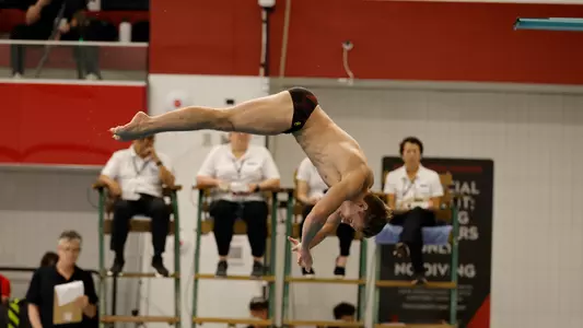 Laurent Gosselin-Paradis Diving in Big Ten Championships