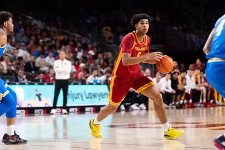 USC Mens Basketball loses to UCLA, March 7, Galen Center