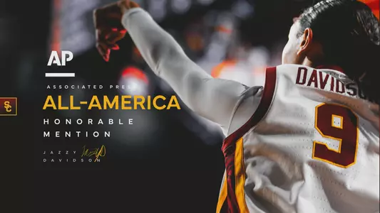 Jazzy Davidson ap all American honorable mention