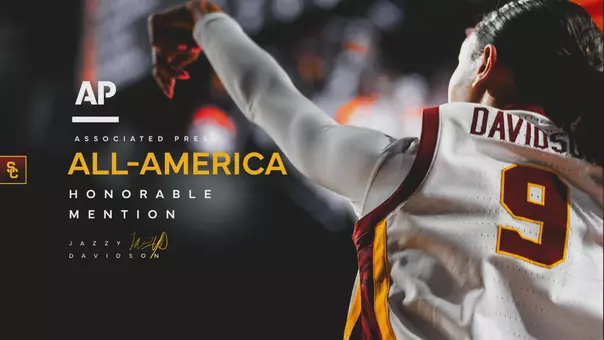 Jazzy Davidson ap all American honorable mention