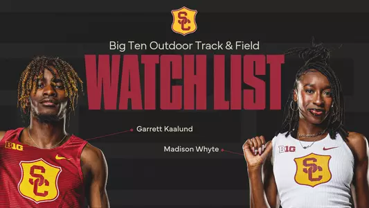 Garrett Kaalund and Madison Whyte Outdoor Track athletes to watch