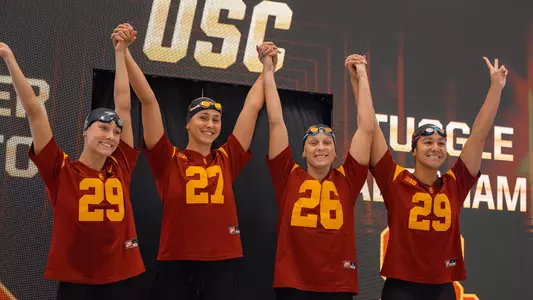 USC 400y free relay squad
