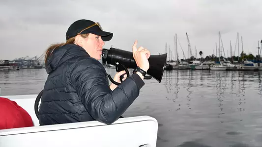 USC Trojans Women's Rowing head coach Kelsie Chaudoin