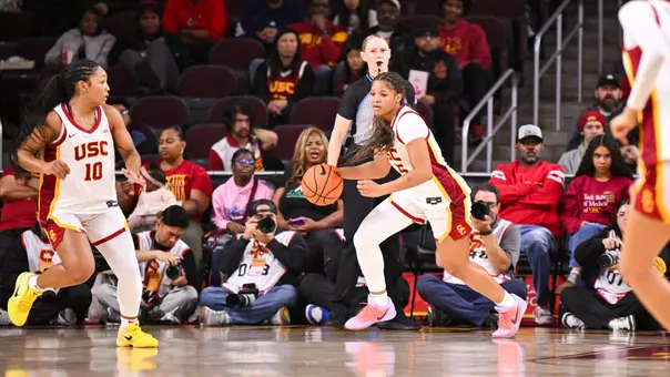 Kara Dunn playing basketball