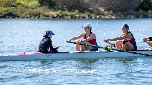USC rowing competes against UCLA