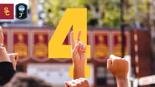 USC Beach Volleyball is selected as the fourth seed in the NCAA Championships
