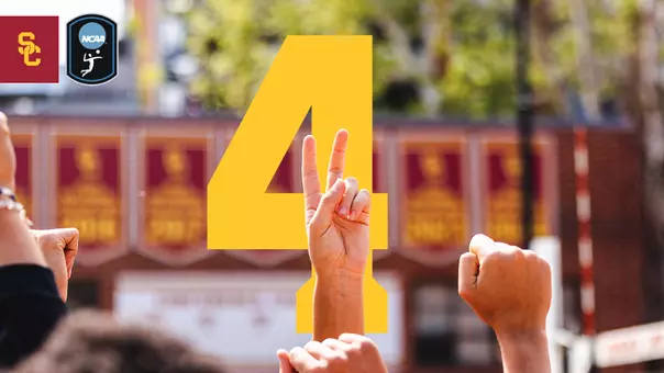 USC Beach Volleyball is selected as the fourth seed in the NCAA Championships