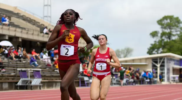 Oluwatosin Awoleye breaks freshman record in 800m at LSU