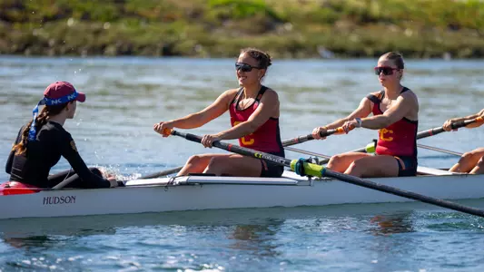 Raquel Rodriguez rows against UCLA