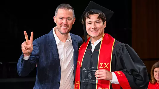 Brandon Shepherd | 2026 USC Trojans Student-Athlete Graduation Willis O'Hunter Award Winner