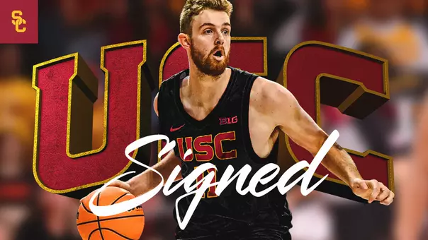 Joshua Hughes signs with USC Men's Basketball