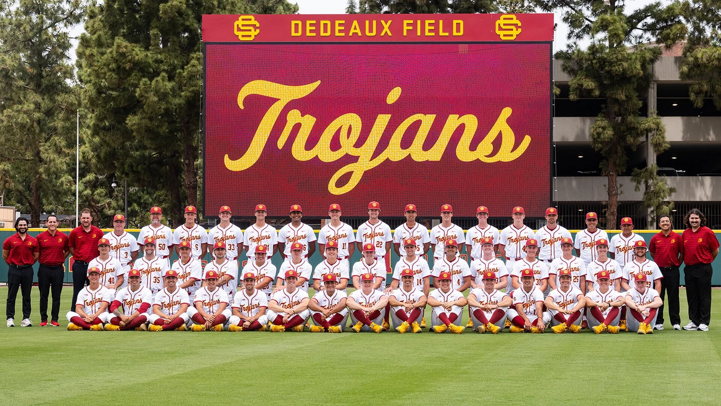 2026 USC Trojans Baseball Team Photo