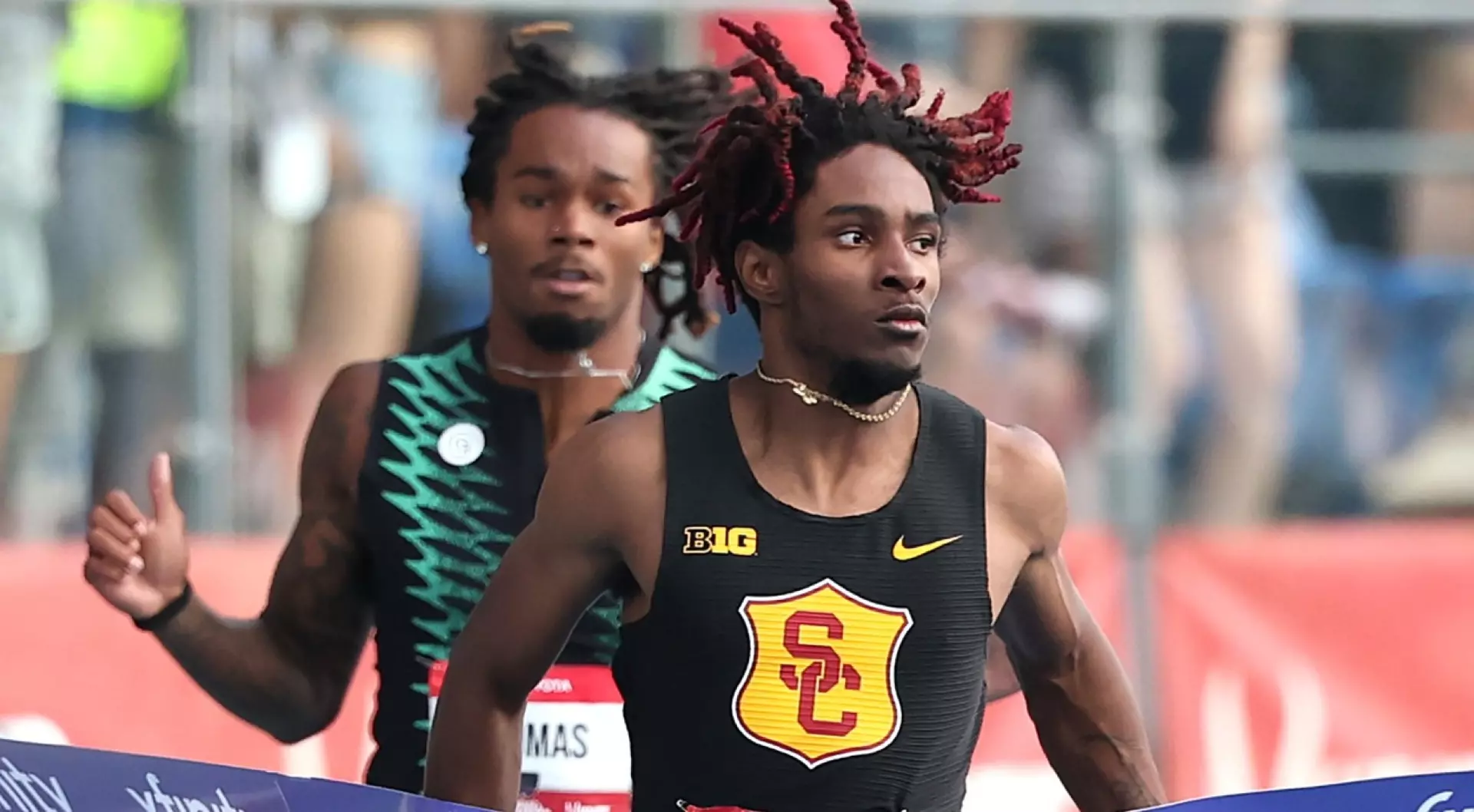 Garrett Kaalund wins 200m USATF title