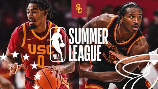 Saint Thomas and Ezra Ausar NBA Summer League graphic
