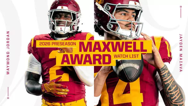 USC’s Jayden Maiava and Waymond Jordan Named to Maxwell Award Watch List