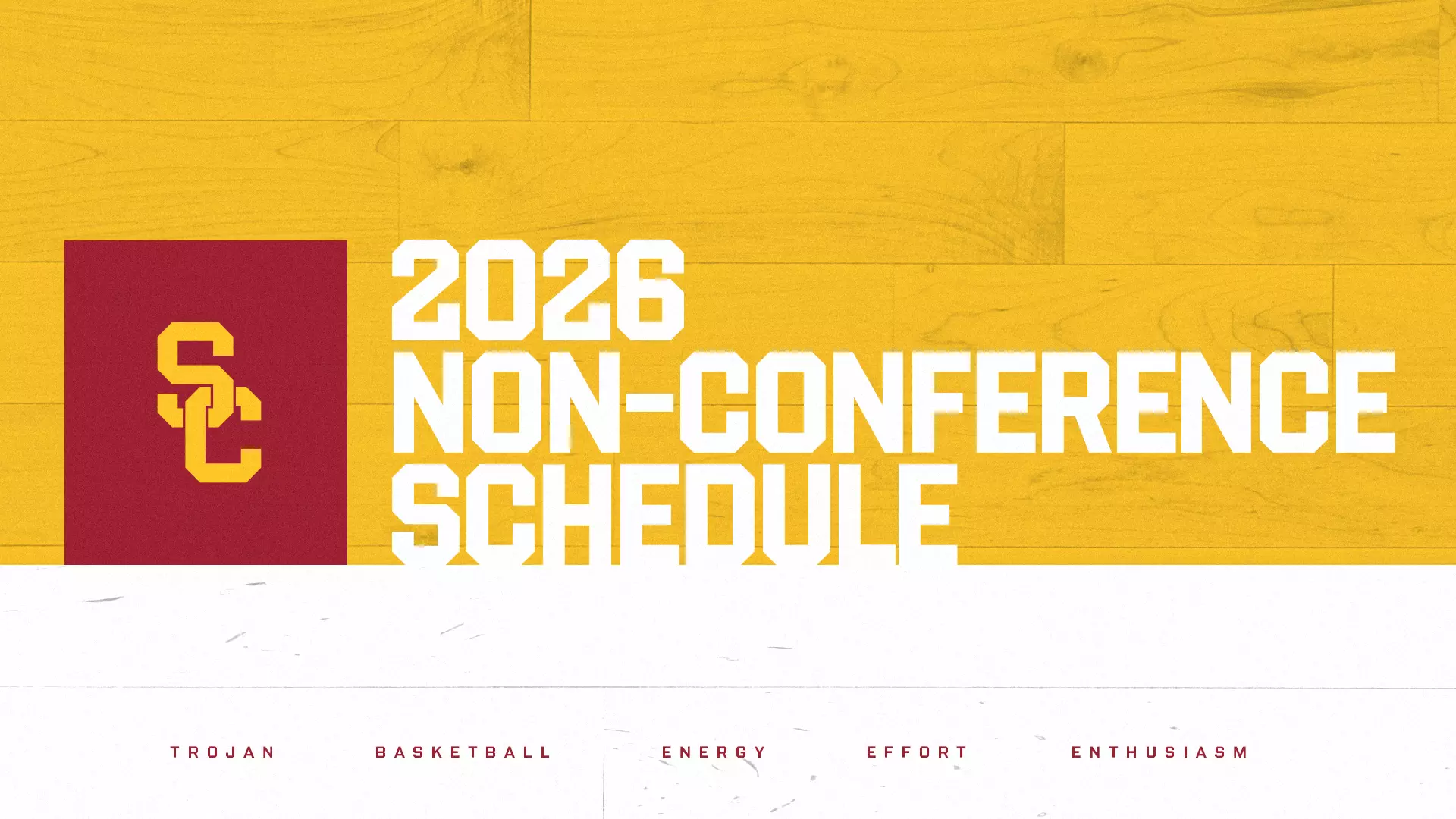2026 Men's Basketball non-conference schedule graphic