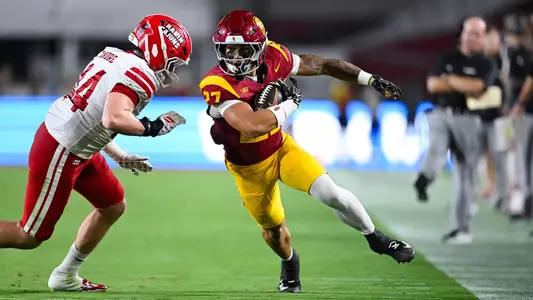 Riley Wormley | USC Trojans Football Action