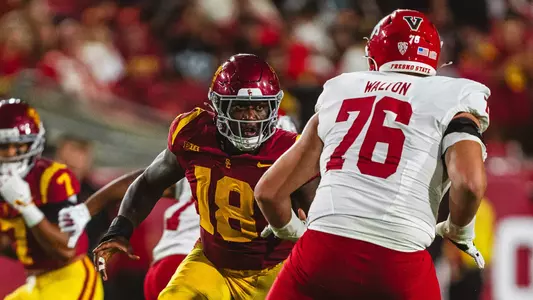 Zuriah Fisher | USC Trojans Football Action