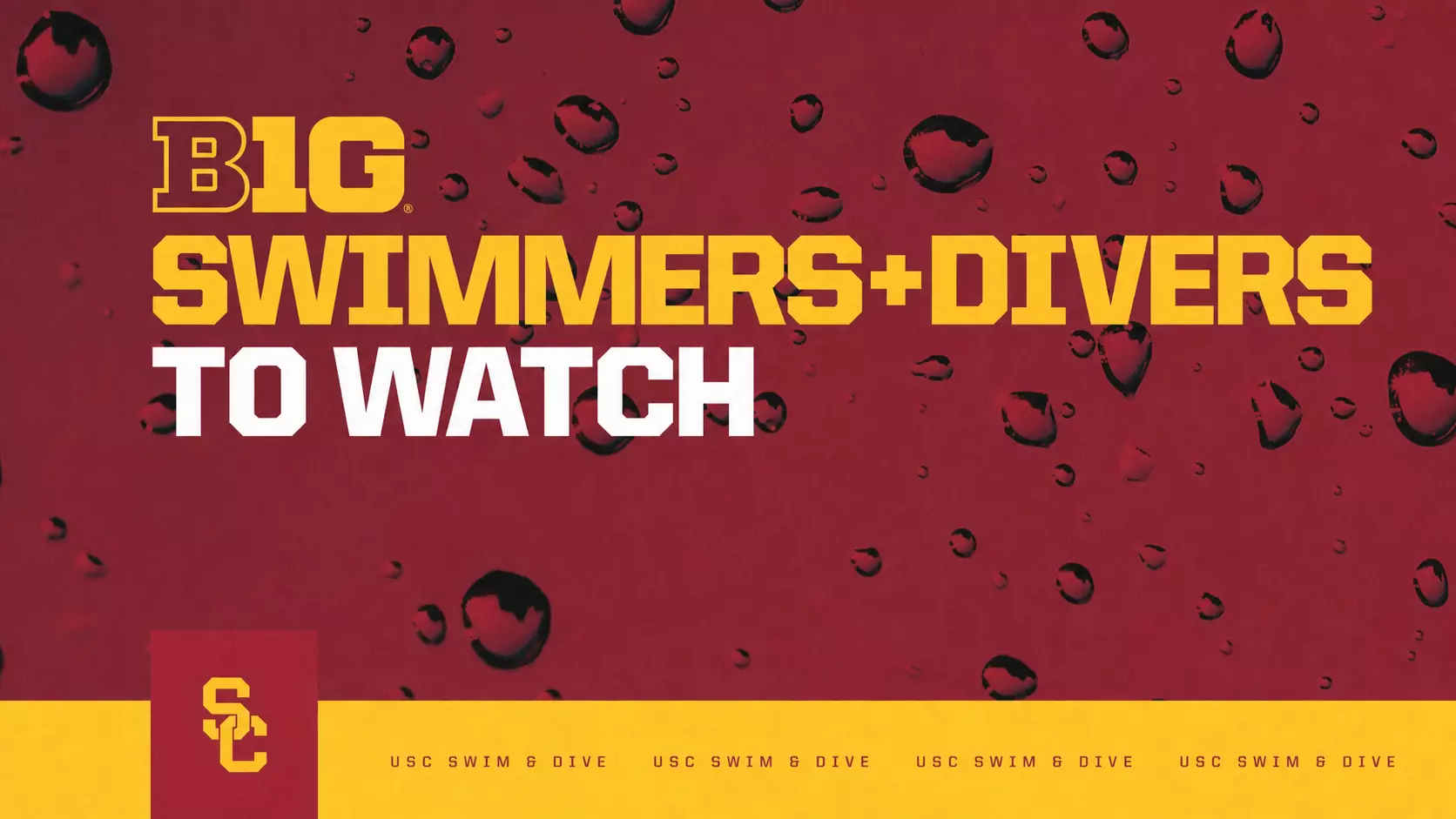 Big Ten Swimmers and Divers to Watch graphic
