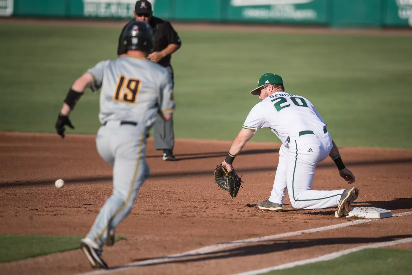 South Florida Bulls during a game against the Memphis Tigers on Sunday April 28, 2019 at the USF Softball Stadium in Tampa, Florida.