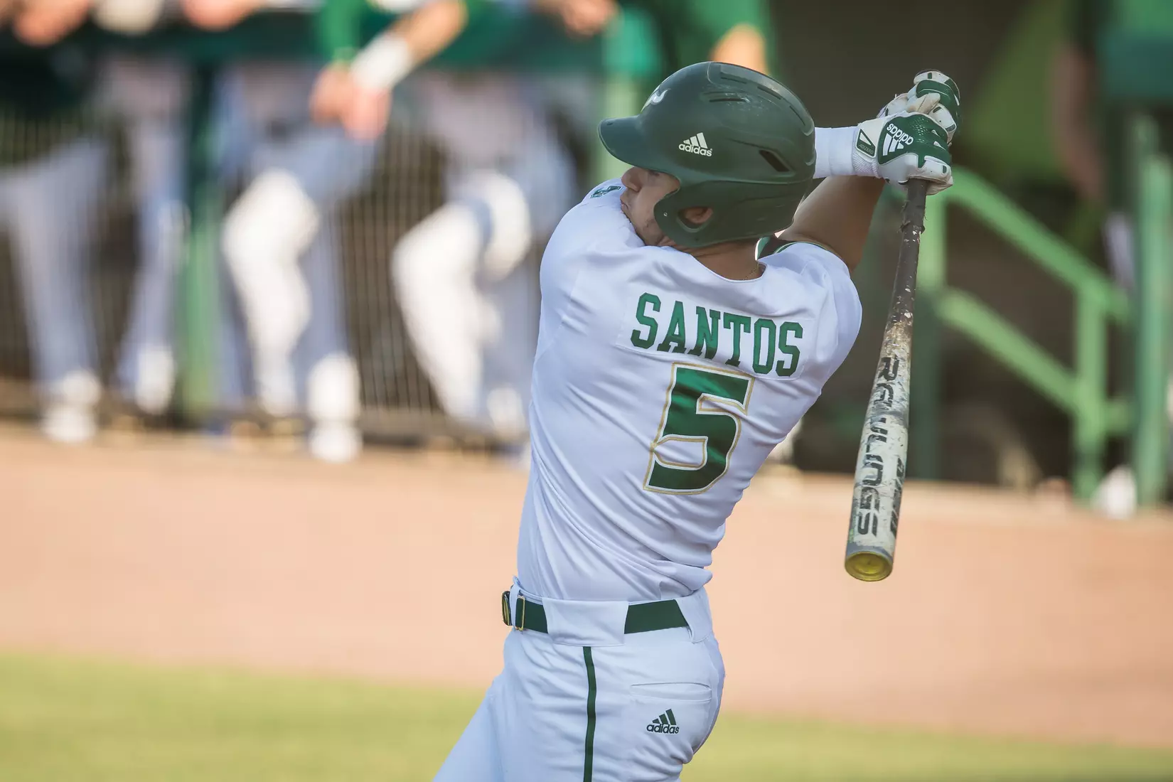 South Florida Bulls during a game against the Memphis Tigers on Sunday April 28, 2019 at the USF Softball Stadium in Tampa, Florida.