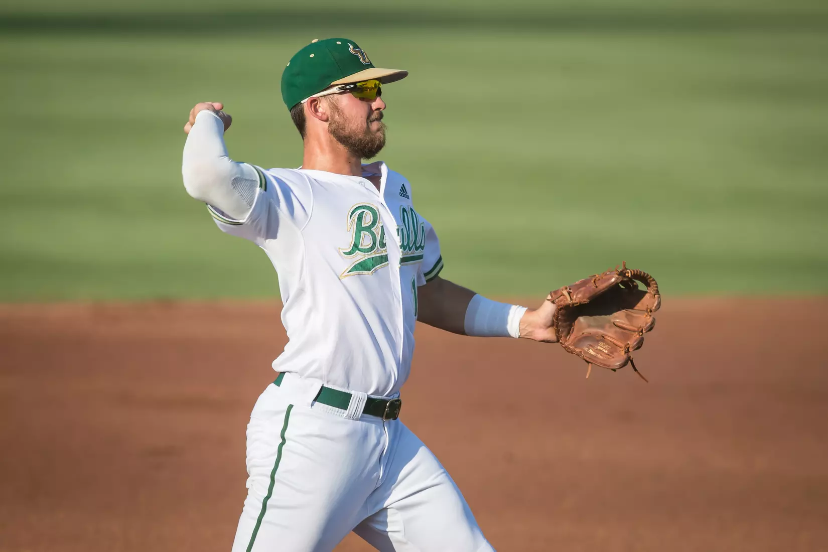 South Florida Bulls during a game against the Memphis Tigers on Sunday April 28, 2019 at the USF Softball Stadium in Tampa, Florida.